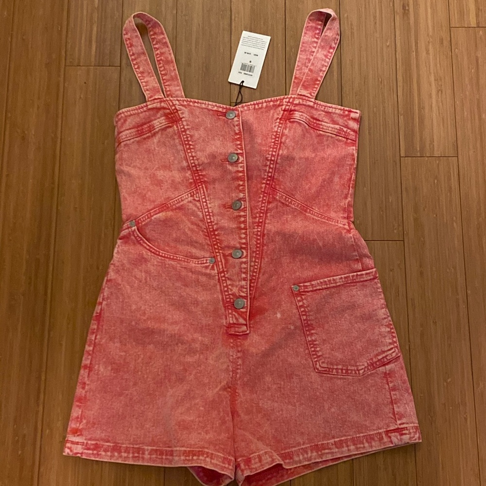 NWT 7forallmankind romper
